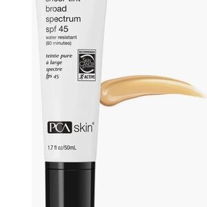 PCA skin sheer tint broad spectrum SPF 45 1.7 FL Oz / 50 ml